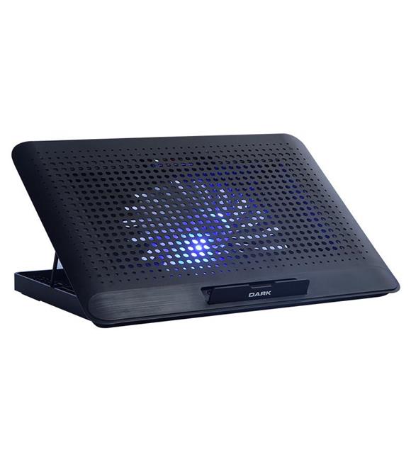 Dark DKACNBLNB Luna 16cm LED FANlı, RPM, 6x Yükseklik Ayar,2xUSB 15.6