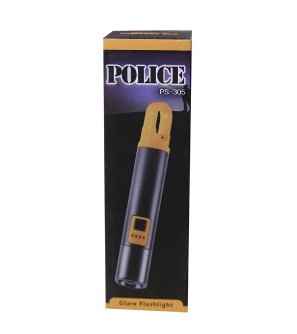 Polıce PS-305 Şarj Göstergeli, Powerbank Özellikli,Şarjlı El Feneri