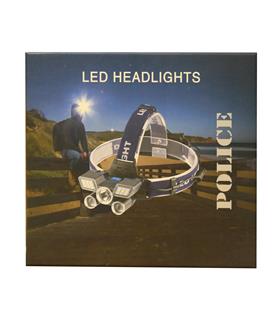 Polıce PS-2365 5li  Renkli Işıklı, Şarjlı Kafa Feneri