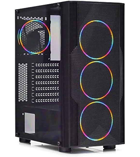 Dark DKCHDIAMONDPROMS600 Diamond PRO MESH 600W 4x12cm Fan, 1x USB3.0, 2x USB2.0 Oyuncu Kasası_1