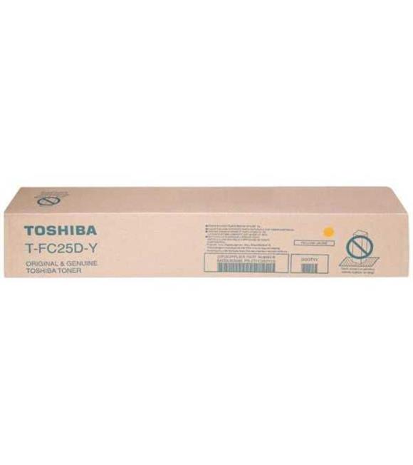 Toshiba T-FC25D-Y Yellow Sarı Orjinal Fotokopi Toneri e-std 2040-2540-3040-3540 26.800 Sayfa