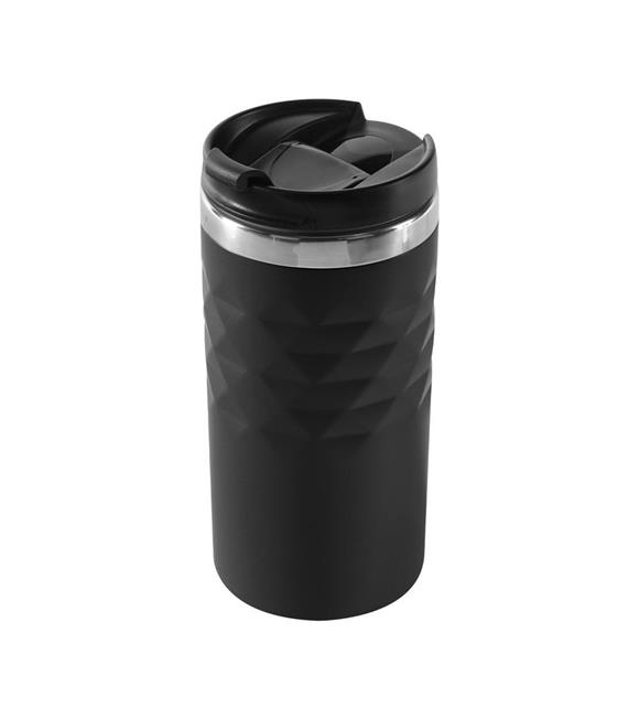 S-link SL-TM03 Mat Siyah 300ML Iç 304 Dış 201 Paslanmaz Çelik Kupa-Bardak