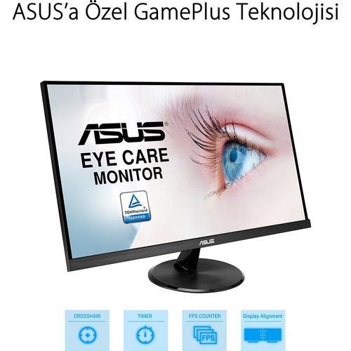 Asus 27" VP279HE 75HZ 1MS (Hdmi+Analog) Çerçevesiz Full HD IPS Vesa Monitör Bitti Bitiyor!