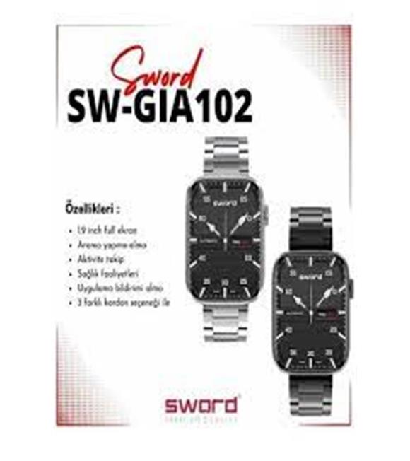 Sword SW-GIA102 Watch 2 Siyah Akıllı Saat_1