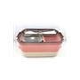Vagonlife XC-465 1500ml Pembe Çelik Lunch Box