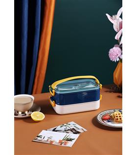 Vagonlife XC-462 1400ml Lacivert Çelik Saklama Kabı