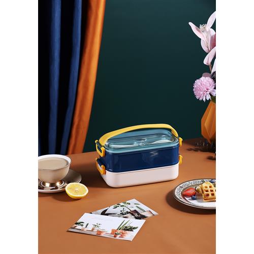 Vagon Life Vagonlife XC-462 1400ml Lacivert Çelik Saklama Kabı Okula Dönüş Kampanyası Saklama Kapları