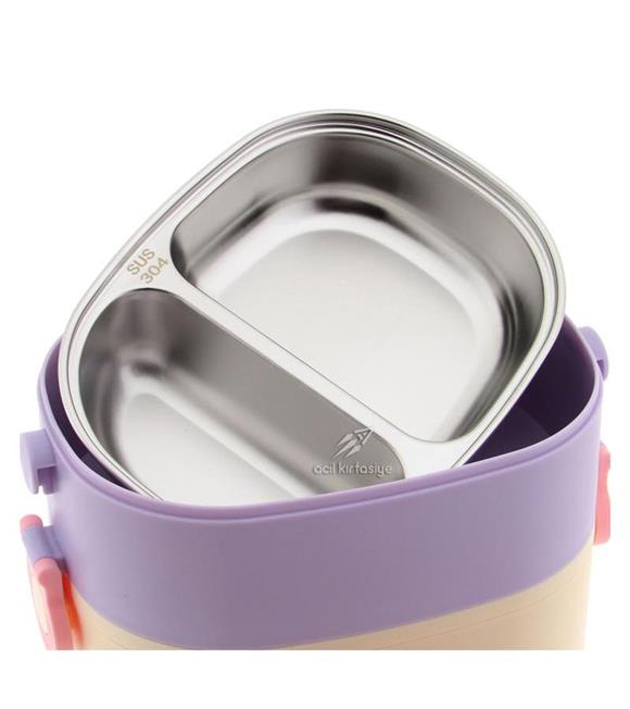Vagonlife BL50251-2 Mor Çelik Saklama Kabı