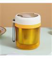 Vagonlife XC-542 450ml Sarı Çelik Saklama Kabı_1)
