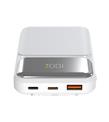 S-link P104 10000mAh PRM Dahili Kablolu HSC22.5W+PD20W Beyaz Powerbank
