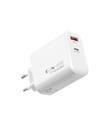 S-link SL-EC68 45W GAN PD 30W - QC 18W Type Type USB-C +USB A Hızlı Beyaz EV-NOTEBOOK Şarj Adaptör Kategori Dışı
