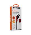Hytech HY-X431 1M 3A Type-C Örgülü Silver Gri Data + Şarj Kablosu Kategori Dışı
