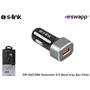 S-link Swapp SW-QAC38M Qualcomm 3.0 Metal Araç Şarj Cihazı
