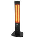 Kumtel MH-2300 Çift Flamentli Siyah Isıtıcı