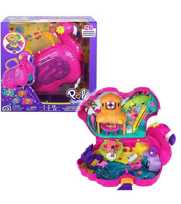 Polly Pocket Flamingo Partisi Oyun Seti