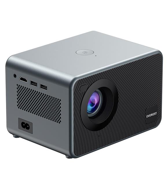 EVEREST PJ01 1280-720P 5700 Lümen 170 ANSL Ekran Yansıtmalı Taşınabilir HD Projeksiyon Bluetooth