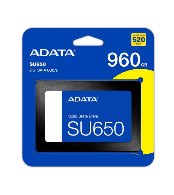 Adata 960GB 2.5" SU650 520-450MB-s ASU650SS-960GT-R Ssd Harddisk_1