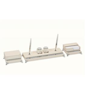 Tabac Crom And Leather Table Set Elegance Smart 1832 Sümen Takımları Ve Deri