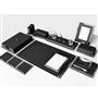 Tabac Crom And Leather Table Set Elegance Smart 1865
