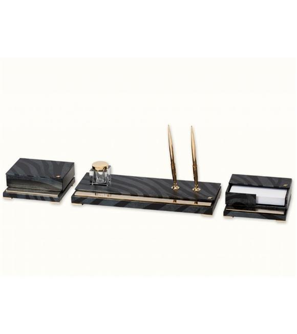 Tabac Gold And Leather Table Set Arty Master 1912 Altın Ve Deri Masa Seti Sümen Takımları ve Deri Ürünler