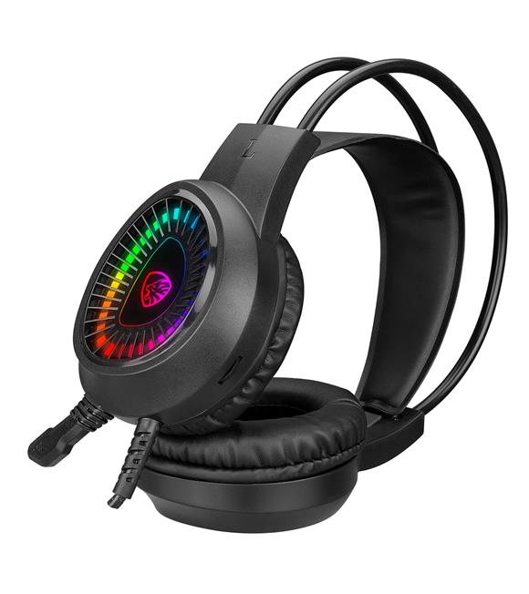 Hytech HY-G3 EAGLE Siyah 7.1 Usb Surround RGB Ledli Gaming Oyuncu Mikrofonlu Kulaklık_1