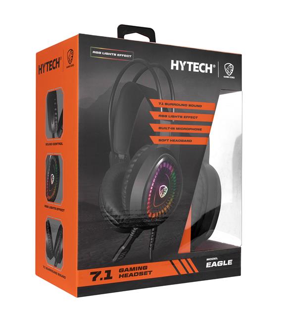 Hytech HY-G3 EAGLE Siyah 7.1 Usb Surround RGB Ledli Gaming Oyuncu Mikrofonlu Kulaklık_4