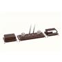 Tabac Crom And Leather Table Set Elegance Smart 1836