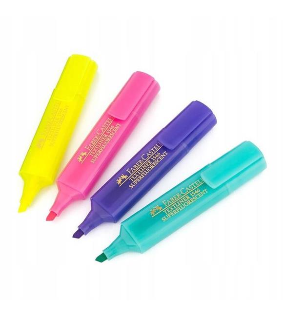 Faber-Castell Fosforlu Kalem 4 Renk 15 46 10