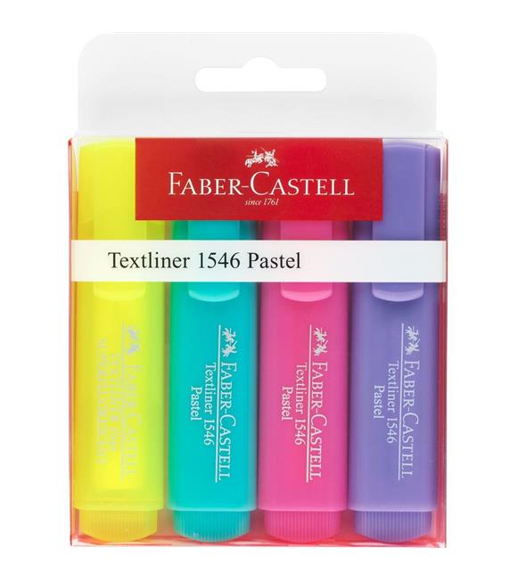 Faber-Castell Fosforlu Kalem 4 Renk 15 46 10