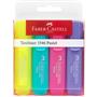 Faber-Castell Fosforlu Kalem 4 Renk 15 46 10