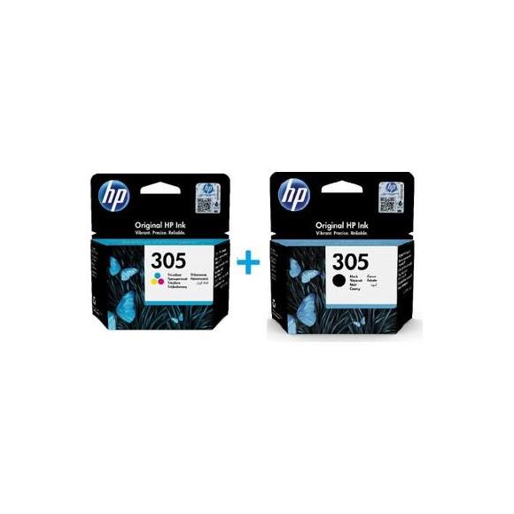 HP 3YM60AE + 3YM61AE 305 Siyah + Renkli Kartuş Seti