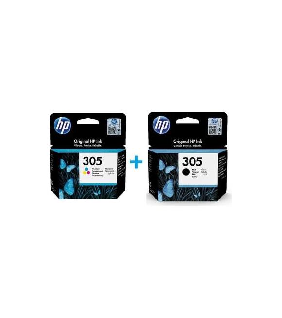 HP 3YM60AE + 3YM61AE 305 Siyah + Renkli Kartuş Seti