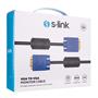 S-link SLX-173 VGA M-M 3mt  Monitör Kablosu