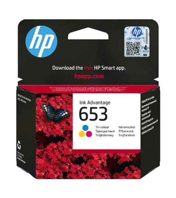 HP 653 Color Renkli Kartuş 3YM74AE