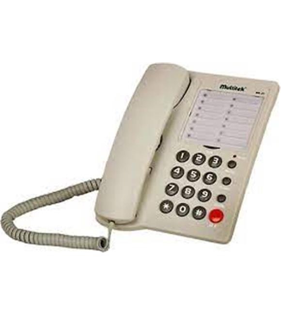 Multitek Ms 21 Krem Masa Üstü Telefon