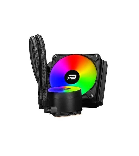 PowerBoost NOBLE 120 Rainbow Fanlı 120mm (LGA1700-AM4-AM5) Uyumlu Sıvı Soğutma Sistemi (Siyah)