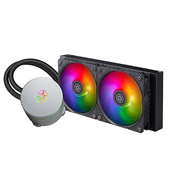 Silverstone SST-IM240-ARGB IceMyst 240 2x12cm Fanlı ARGB Intel-AMD Uyumlu Sıvı Soğutucu