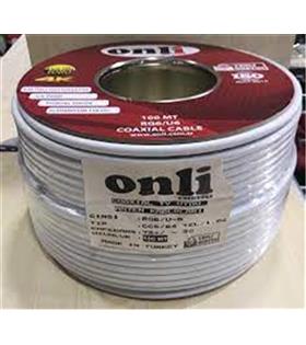 Onli ON-8001 RG6-U6 80 Tel 1,02 CCS-AL 100 metre Anten Uydu Kablosu