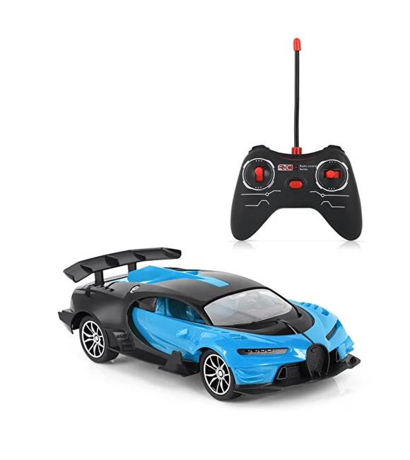 Galtoys Şarjlı Uzaktan Kumandalı Araba Buga Car Mavi 1:16 F/F