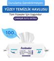 Freshmaker Yüzeysil Mavi Islak Mendil 100lü Karbonatı+Beyaz Sirke)(Mermer-Ahşap-Metal-Seramik)