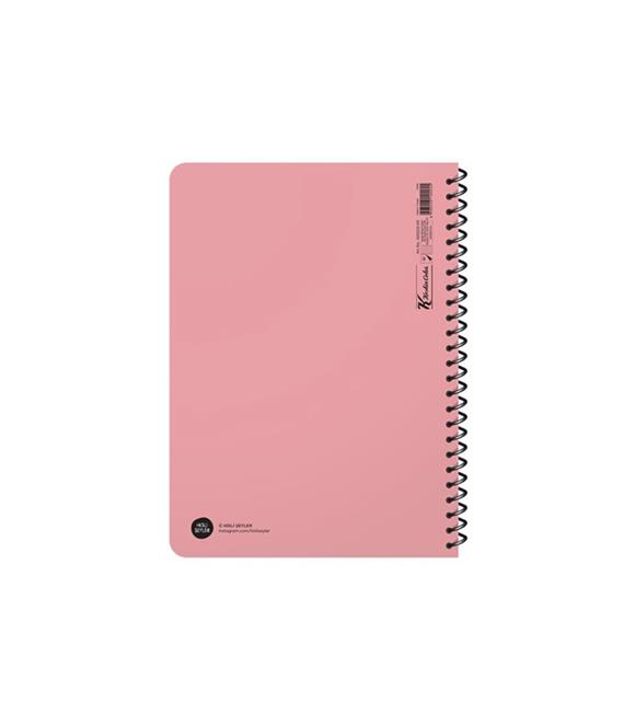 Keskin Color Sticker Defter Hisli Şeyler 16,5x22,5 80 Yp. Çizgili Stickerli Defter Neyim Ben Dünyanın En Tatlısı Filan Mı?