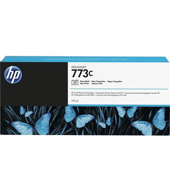 HP 773C Photo Black Fotoğraf Siyahı 775ML Plotter Kartuşu C1Q43A