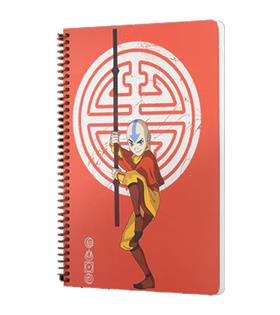 Mabbels Spiralli Defter Avatar Aang Kırmızı 80 YP 17x24 DFT-388616