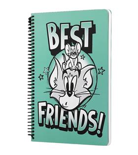 Mabbels Spiralli Defter Tom And Jerry Best Friends Yeşil 80 YP 17x24 DFT-388593