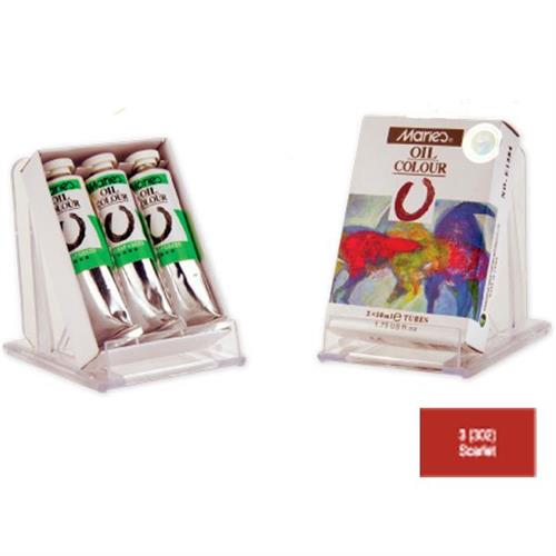 Maries Yağlı Boya 50 ML Scarlet (Kırmızı) 302 E1384-3 Okula Dönüş Kampanyası Boya Gereçleri