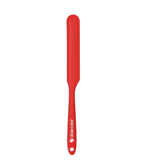 Silver Crest SPT-01 Silikon & Paslanmaz Çelik 6lı Kırmızı Spatula Seti_3