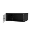 S-link SL-U4 Yeni Nesil 4U Soho Rack Kabin W 530mm D 400mm Siyah Kategori Dışı