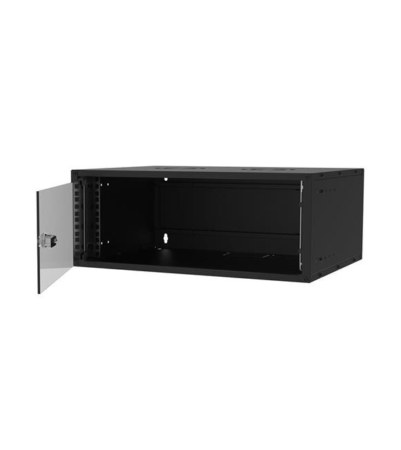 S-link SL-U4 Yeni Nesil 4U Soho Rack Kabin W 530mm D 400mm Siyah Kategori Dışı