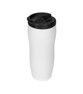 S-link SL-TM1975 Mat Beyaz 420 ML İç 304 Dış 201 Paslanmaz Çelik Termos Kupa