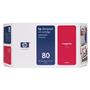 HP 80 Magenta Kırmızı Plotter Kartuşu C4847A